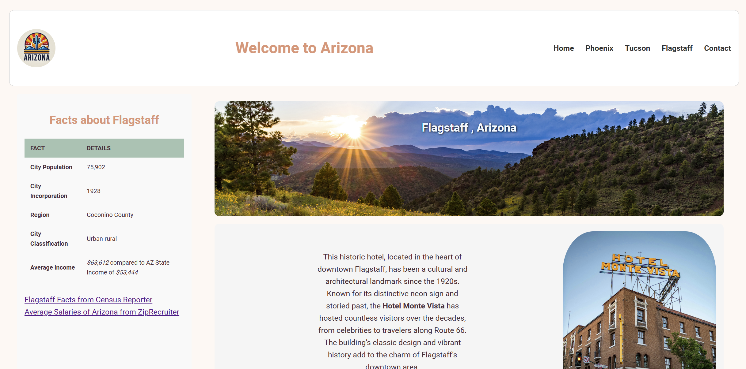 az state website